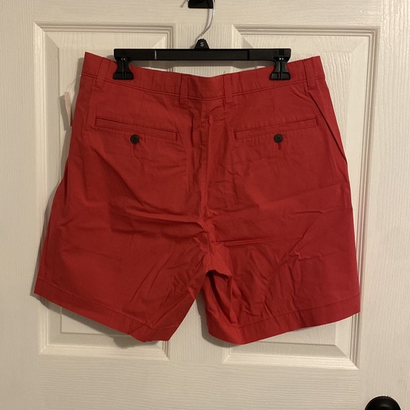 Men’s 33W Red/Rust Colored Shorts with great Stretch!! NWT, never worn NEW - Picture 4 of 7